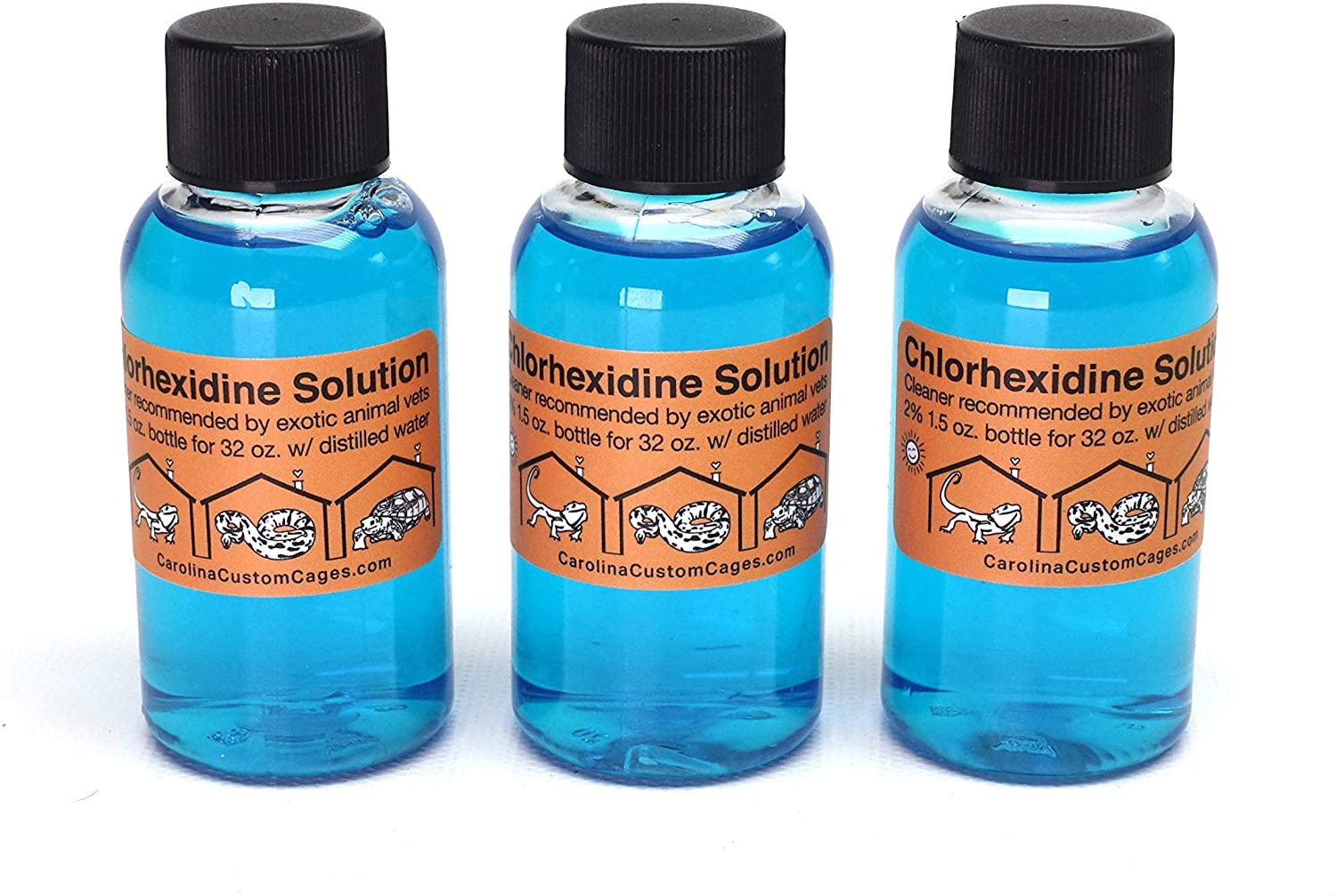 Carolina Custom Cages Chlorhexidine Solution