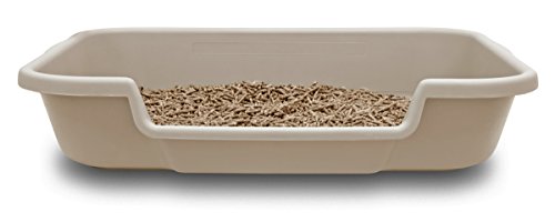PuppyGoHere Dog Litter Box. Large pan is 24″x20″x5″ Sand Color for Dogs up to 20 lbs .Choose The Size for Your Dog. Check The Dimensions Prior to Ordering! Training Guide USA Made