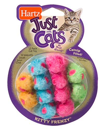 Hartz Just For Cats Kitty Frenzy Catnip Mice Toy