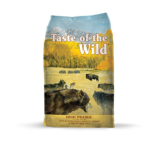 Taste of the Wild Grain Free High Protein Real Meat Recipe High Prairie Premium Dry Dog Food