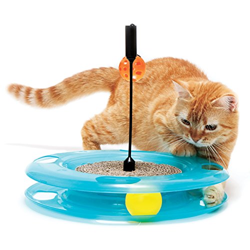 Kitty City Swat Track Cat Toy, 3 Toys in 1 Cat Toy for Cat and Kitty