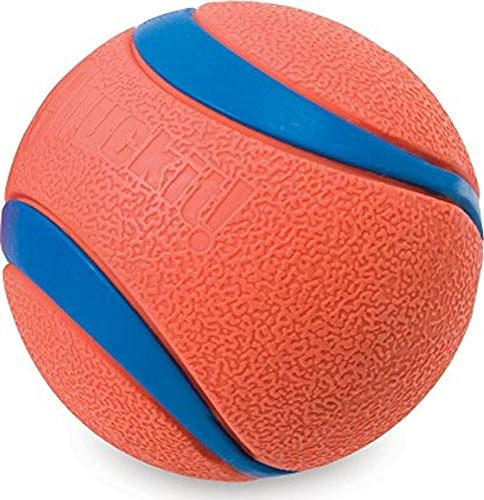 Chuckit! Ultra Dog Ball Bounces and Floats Bright Orange and Blue 5 Sizes Available