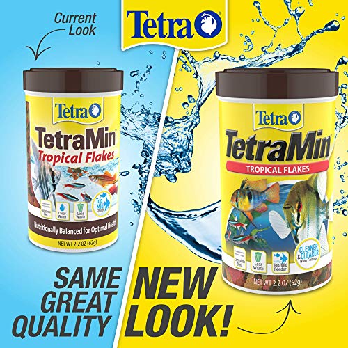 TetraMin Tropical Flakes, Nutritionally Balanced Fish Food, 7.06-Ounce
